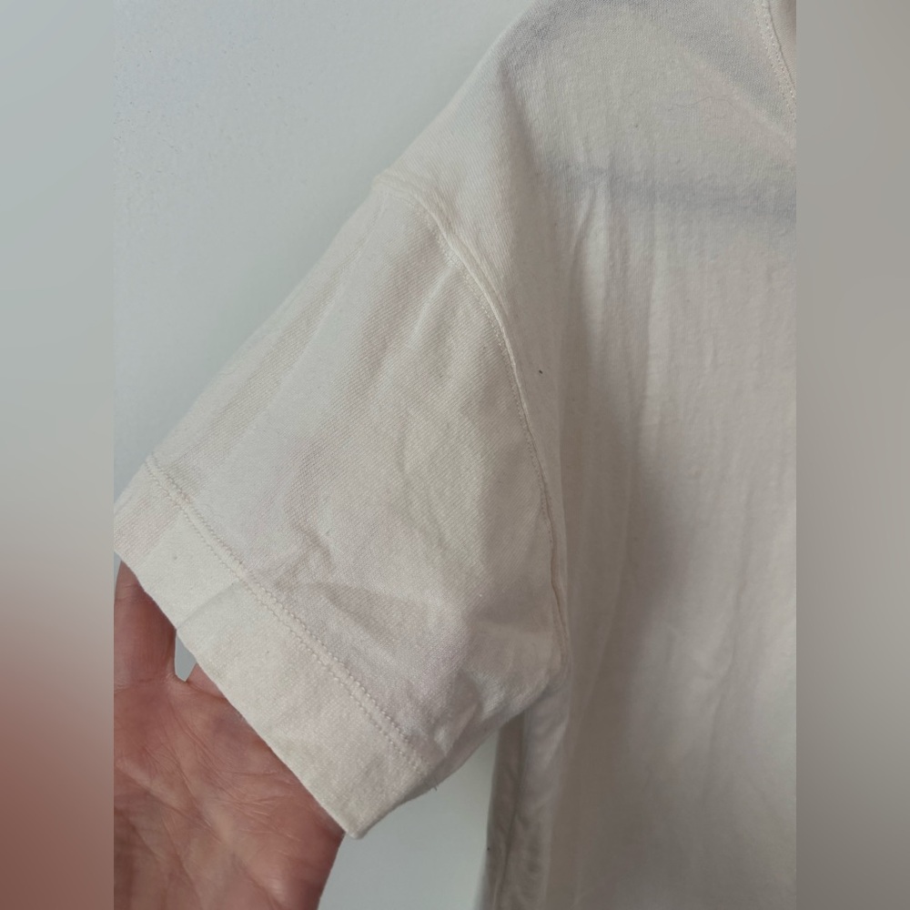 Madewell 100% Cotton Parkview Henley Tee Women’s Size Medium - Picture 7 of 9